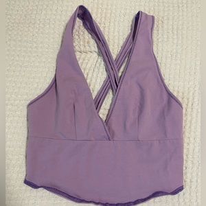 Purple urban outfitters cropped tank, size small, so cute for summer